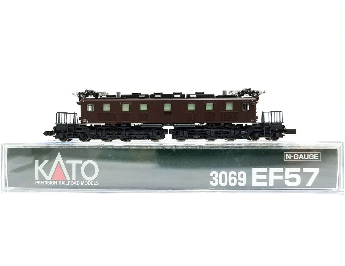 KATO 3069 EF57 国鉄 旅客用直流電気機関車 デッキ 鉄道模型 Nゲージ 動力車 カトー N-GAUGE_画像2