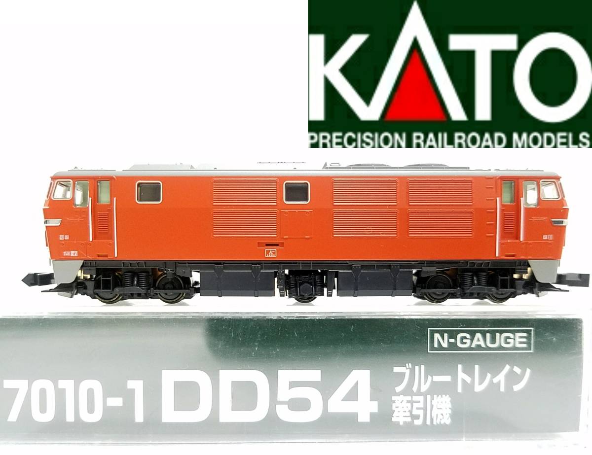 新品同様品 KATO 7010-1 DD54 ブルートレイン牽引機(M) 出雲 ディーゼル機関車 鉄道模型 Nゲージ 動力車(M車) カトー N-GAUGEのサムネイル