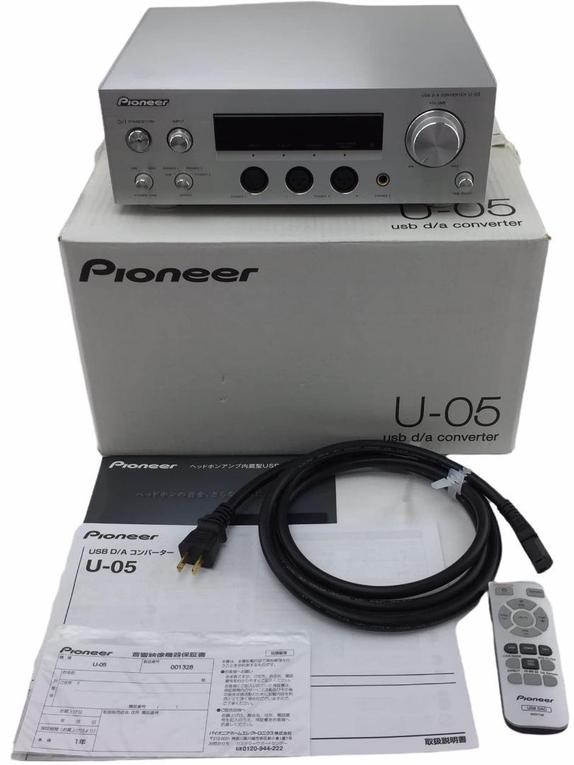 超歓迎特価 Pioneer - パイオニア USB DAC ヘッドホンアンプ内蔵 U-05