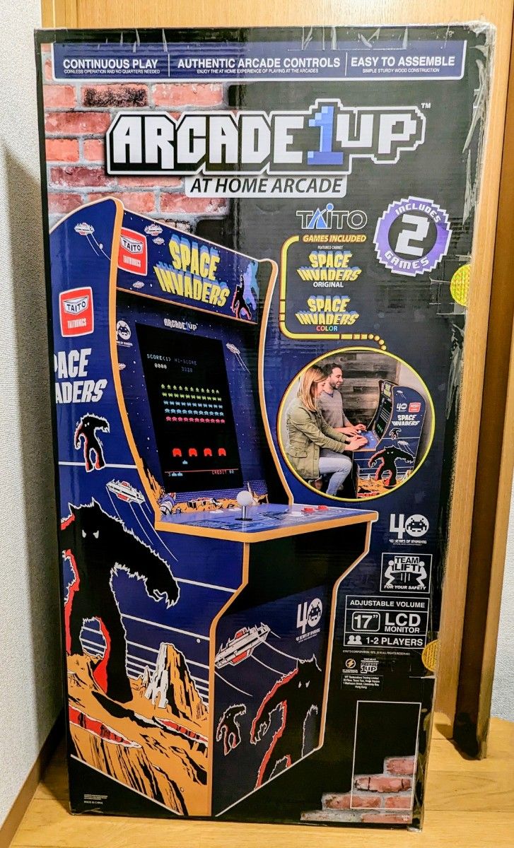 メール便指定可能 Arcade1up スペースインベーダーズspace invaders