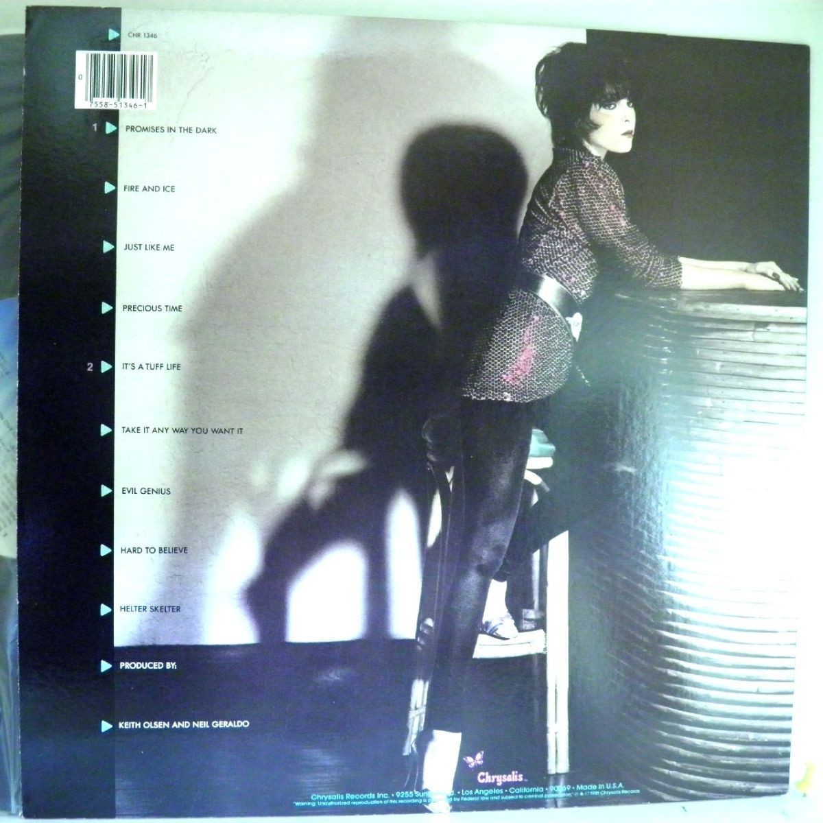 【検聴合格】1981年・稀少盤・美盤・パット・ベネター PAT BENATAR「PAT BENATAR precious time」【LP】_画像4