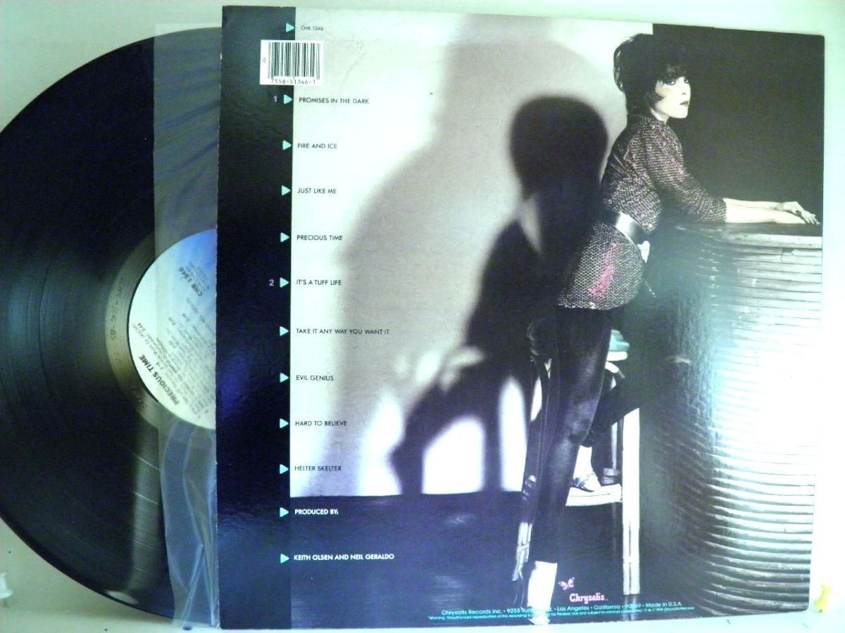 【検聴合格】1981年・稀少盤・美盤・パット・ベネター PAT BENATAR「PAT BENATAR precious time」【LP】_画像3