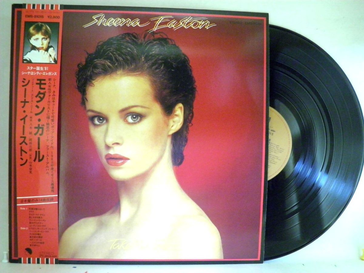 【検聴合格】1981年・美盤・帯付・シーナ・イーストン 「モダン・ガール SHEENA EASTON TAKE MY TIME」3【LP】_画像2