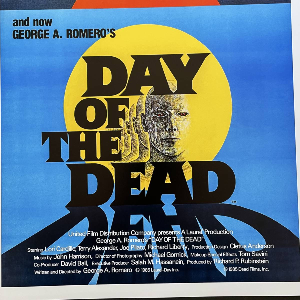  poster [... ...](Day of the Dead) overseas edition * George *A*romero/zombi/ Night *ob* The * living dead / horror 