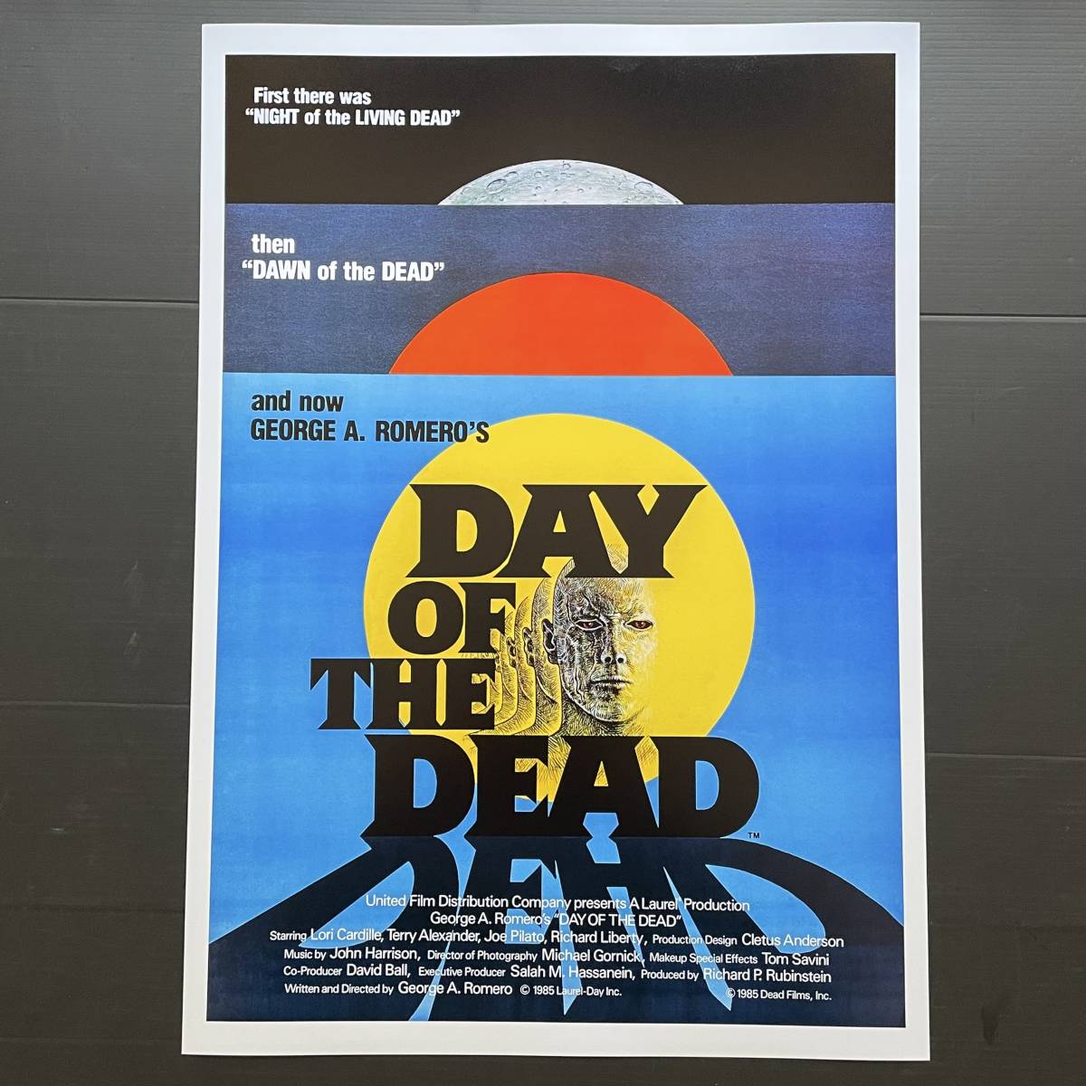  poster [... ...](Day of the Dead) overseas edition * George *A*romero/zombi/ Night *ob* The * living dead / horror 