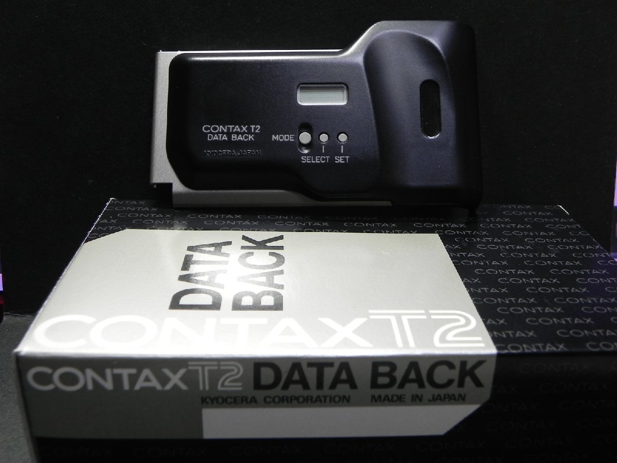 Contax T2 DATA BACK(シルバー)
