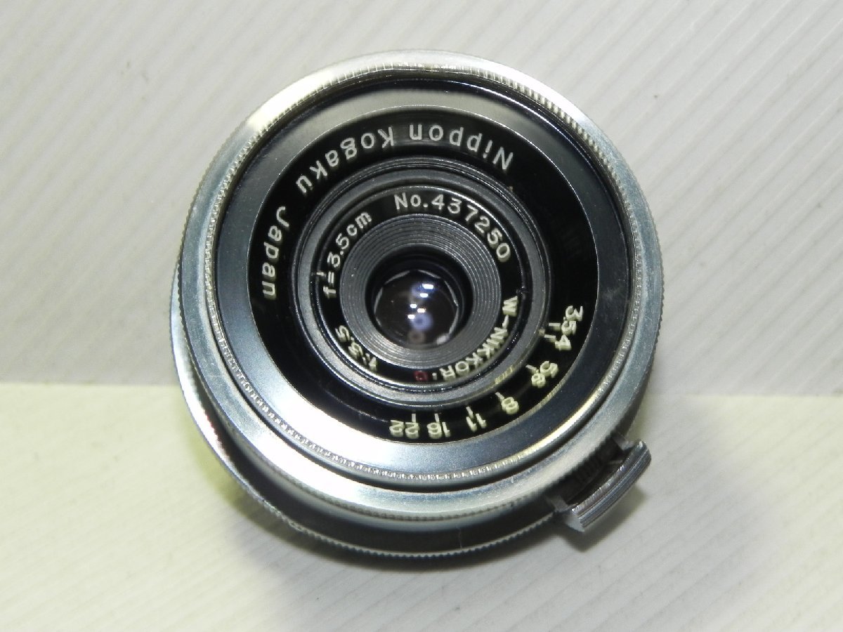 Nippon Kogaku ニコン W-NIKKOR ニッコール 3.5cm/3.5 レンズ(sマウント)_画像5