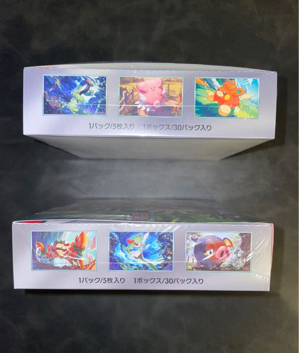 価格 交渉 送料無料 ポケカ スカーレットex box 2箱 プロモ6枚付き