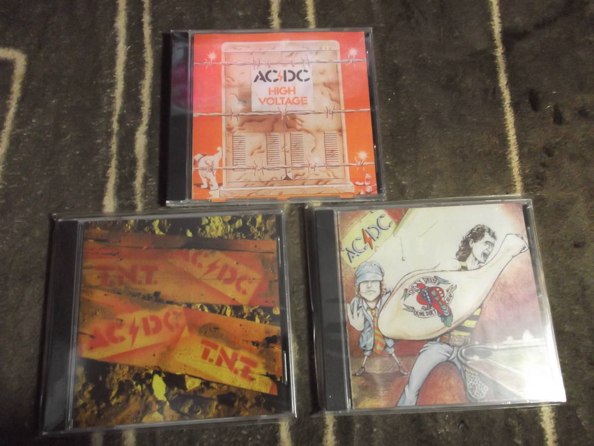 AC/DC ALBERT盤　CD３枚セット