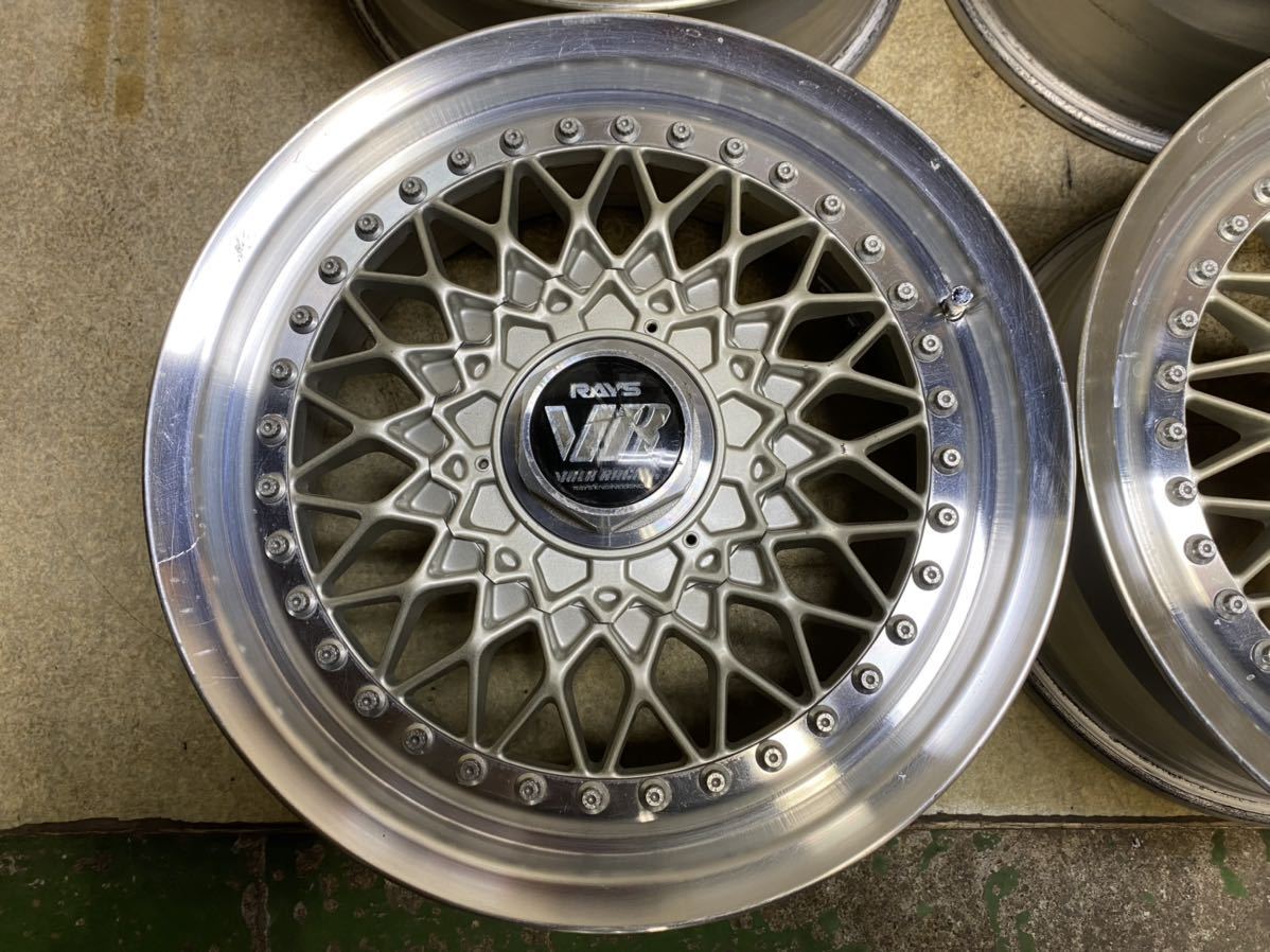 RAYS (レイズ)VOLK RACING VR 15インチ 15X6.5JJ +44 PCD 114.3/5H 中古4本_画像2
