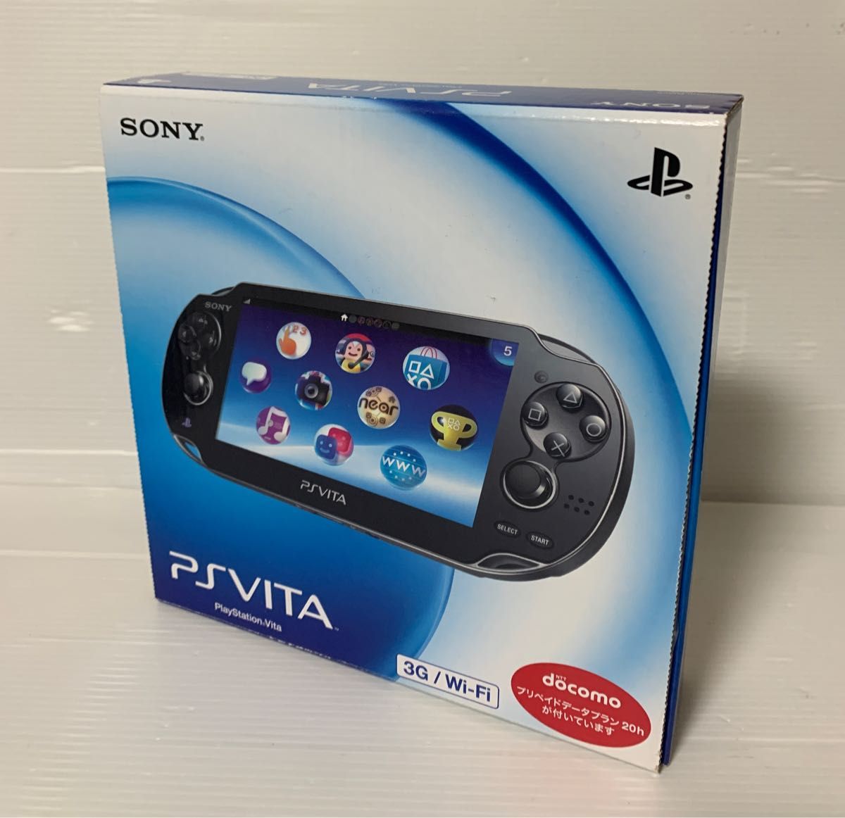 PlayStation Vita 3G/Wi-Fiモデル クリスタル・ブラック 限定版 PCH-1100 AB01