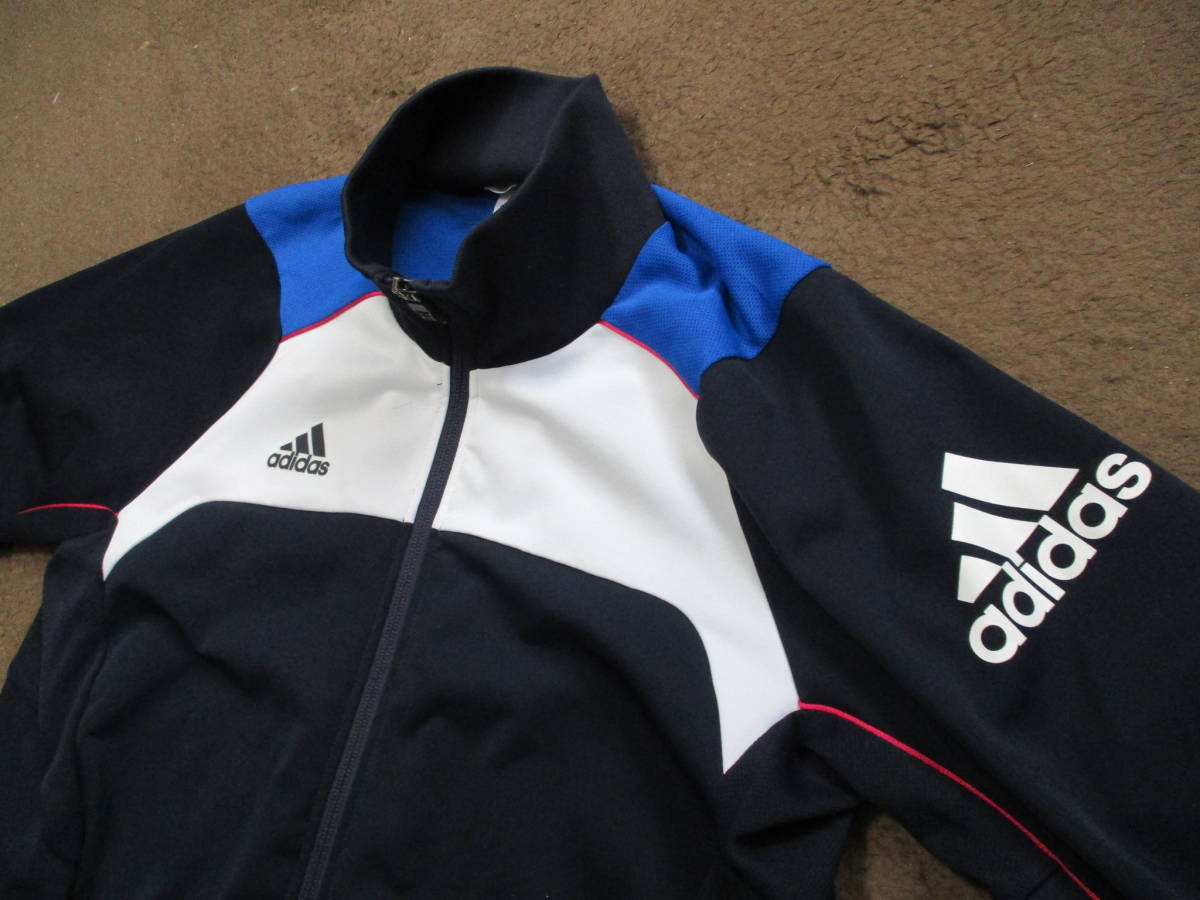 [adidas] * tricolor * color |s Ran to* sleeve CLIMA/COOL specification | truck * jacket [ beautiful goods ]