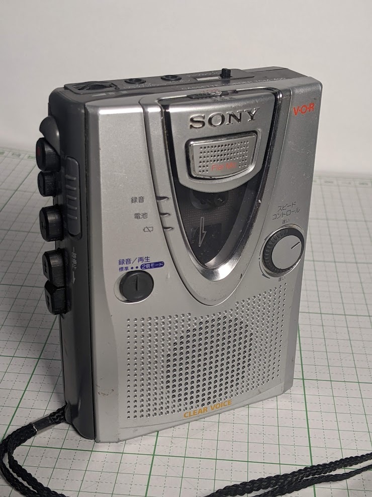 全品送料0円 整備済 動作品 SONY カセットプレーヤー レコーダー TCM