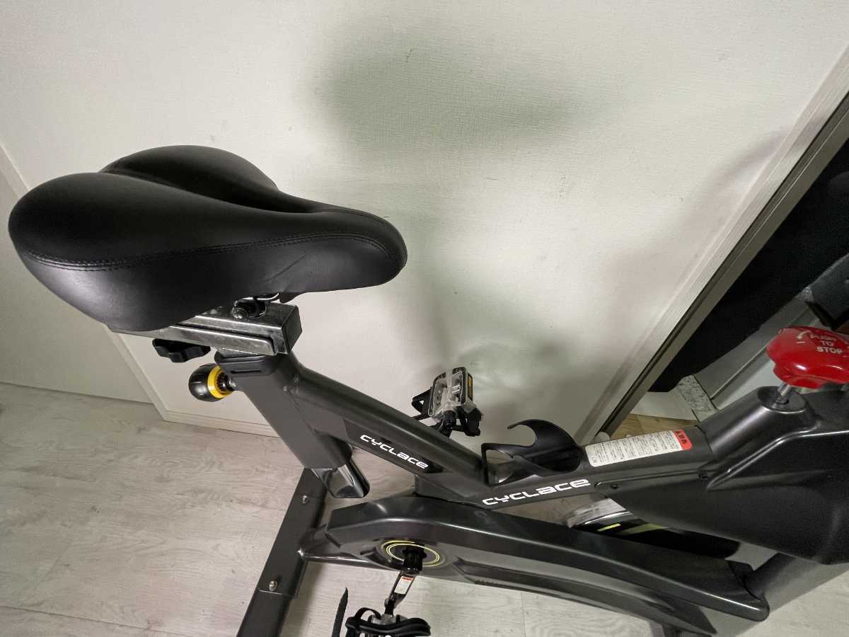 Cyclace スピンバイク フィットネスバイク キャスター付 エアロバイク 送料2500円 トレーニング機器 東京池袋の画像9