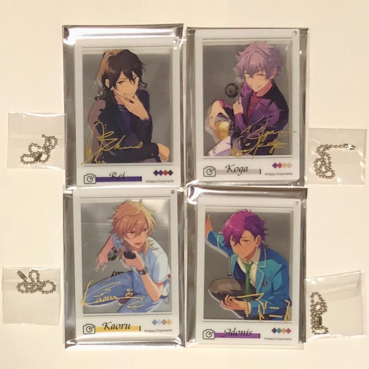 あんスタ まとめ売り 中国限定 アクリルカード 出会い風アクリルチェキ あんスタ 出会いチェキ風 アクリルカードキーホルダー UNDEAD