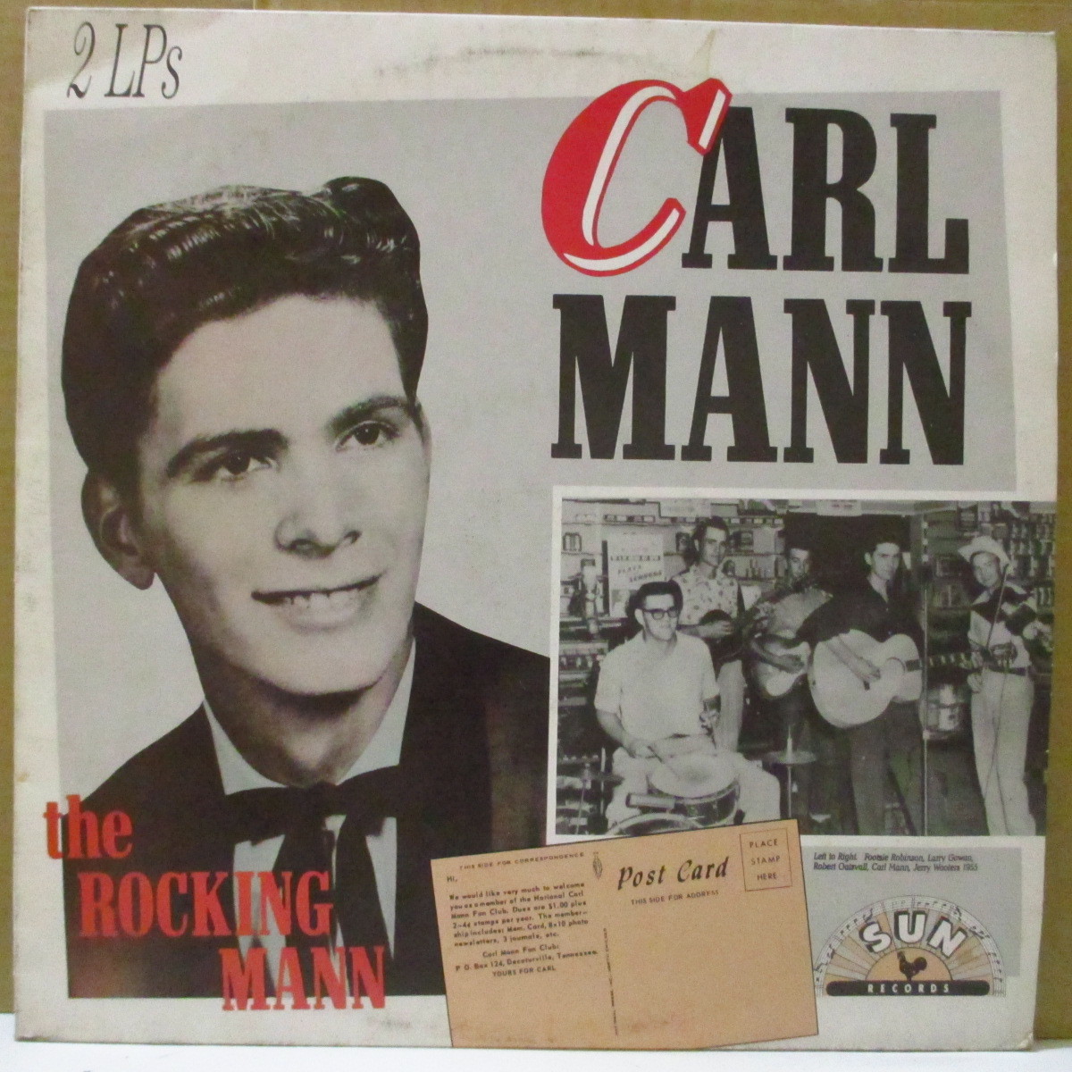 CARL MANN-The Rocking Mann (Spain '90 限定再発 2xLP)_画像1