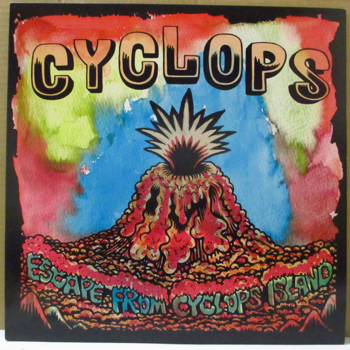 CYCLOPS-Escape From Cyclops Island (US 再発クリアオレンジヴァイナル LP/廃盤_画像1