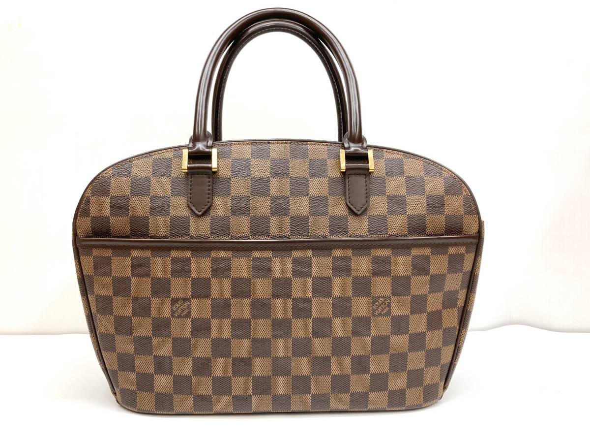 【 人気！ 】LOUIS VUITTON/ ルイ・ヴィトン　サリア・オリゾンタル　ダミエ N51282 ハンドバッグ ダミエ・キャンバス エベヌ バッグ_画像1