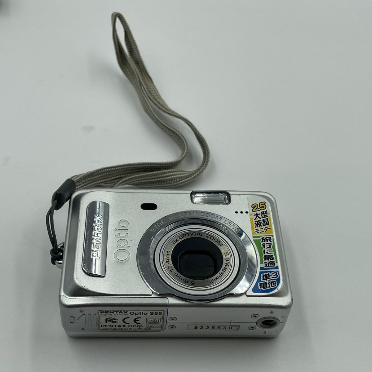 PENTAX optio s55 ジャンク扱い