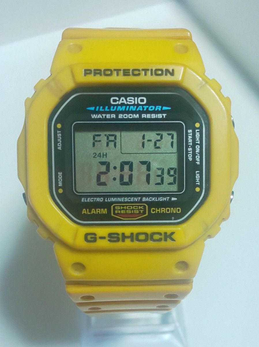 モジュール1545 イエロー CASIO G-SHOCK DW-5600E スピード