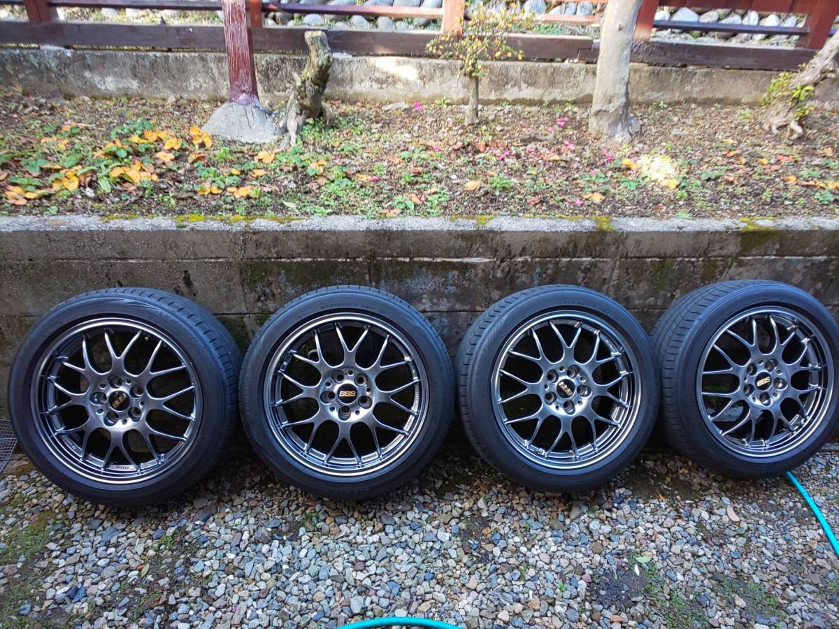 BBS RG714 ルマンⅤ 205/50R17 PCD100 5穴 7.5J +48 17インチ