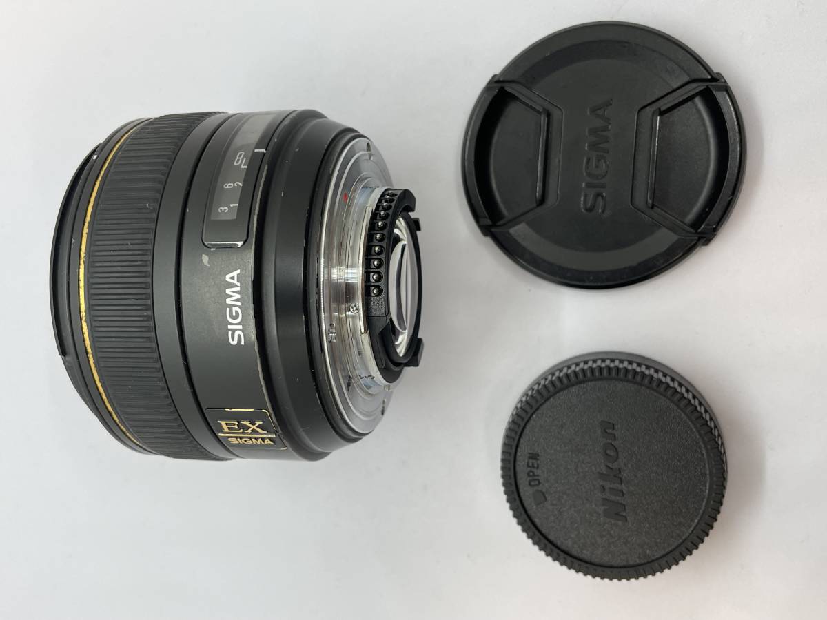SIGMA 30mm F1.4 EX DC HSM ニコン【フロントキャップ・リアキャップセット】シグマ_画像10