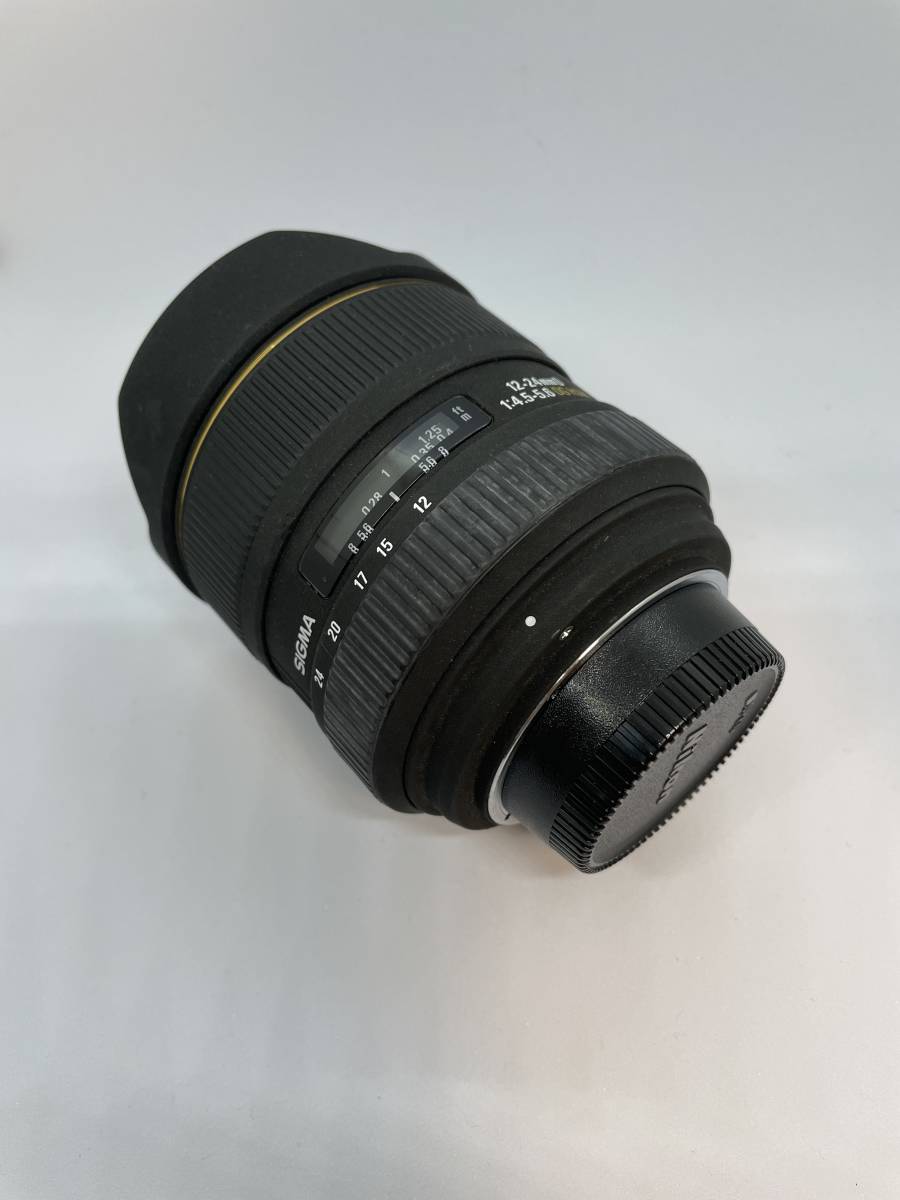 一円出品 SIGMA シグマ AF12-24mm F4.5-5.6 EX DG HSM NIKON ニコン 超広角レンズ_画像2