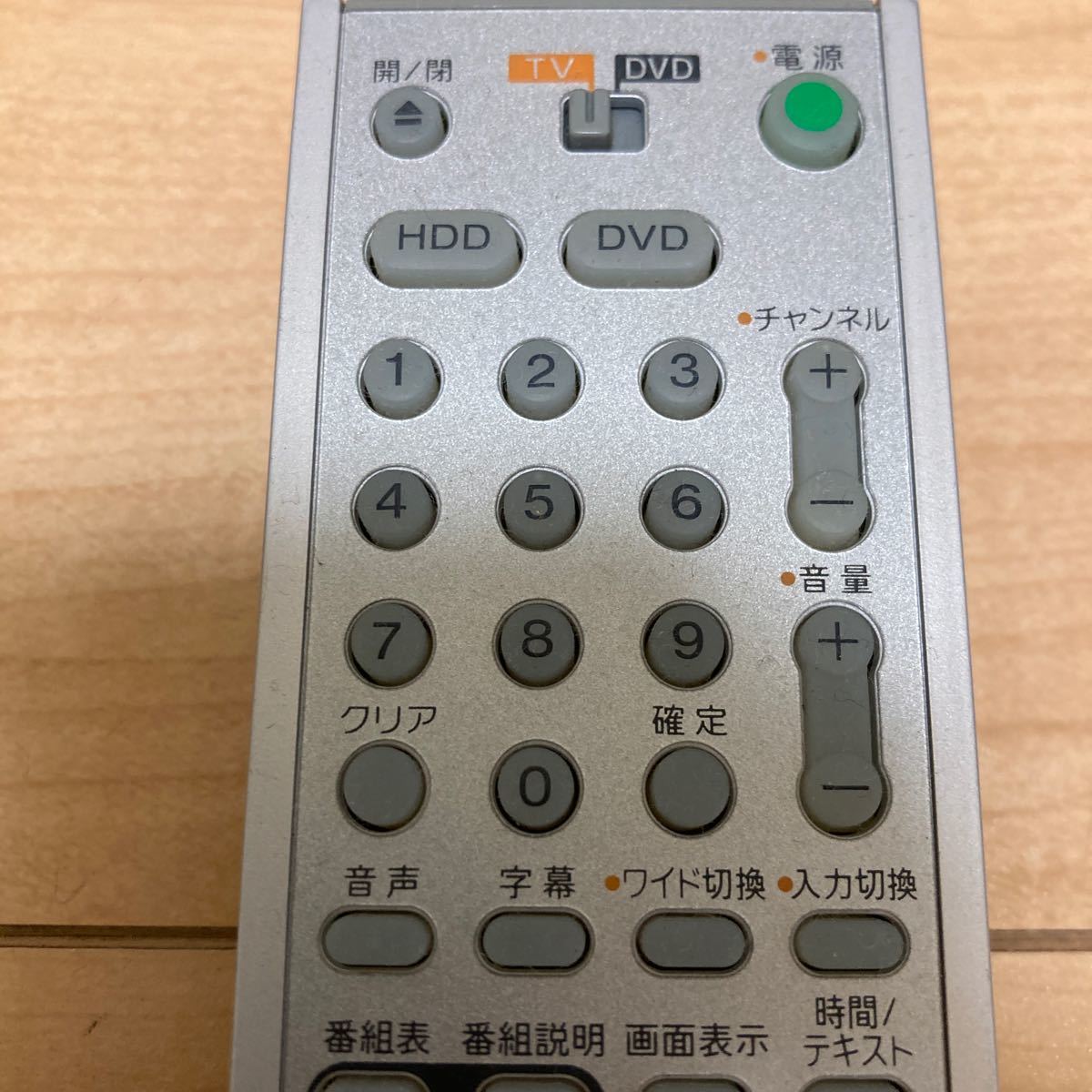 SONY Sony DVD recorder remote control RMT-D206J ②