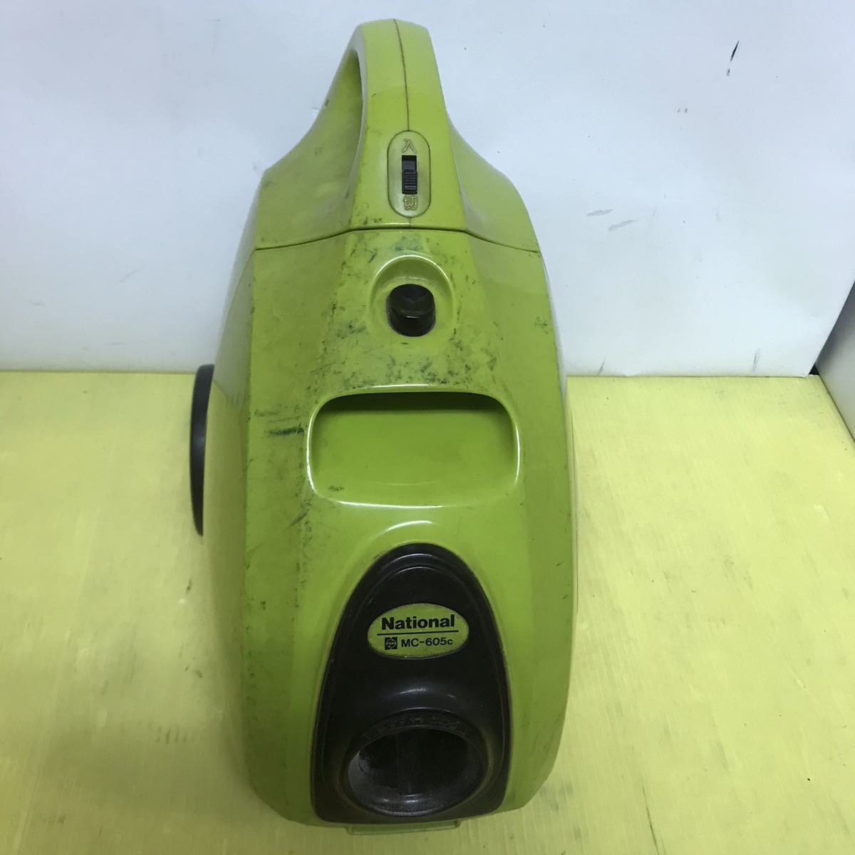 National 掃除機 MC-605c ナショナル アンティーク 昭和レトロ National 掃除機 MC-605c ナショナル アンティーク 昭和レトロ