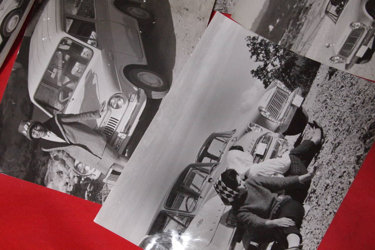  昭和レトロ、 初期ダイハツ初期ハイゼット大型生写真、営業所掲示用の画像2