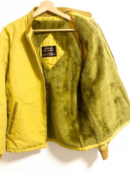 50s - 60s ビンテージ SEARS Derby JACKET シアーズ ダービージャケット マスタード カラー [検索] アンチフリーズ　ドリズラー_画像3