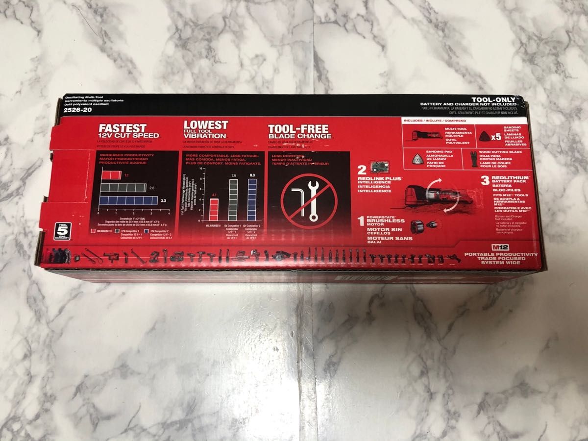 milwaukee M12 マルチツール 【米国純正品  アメリカ正規品 】