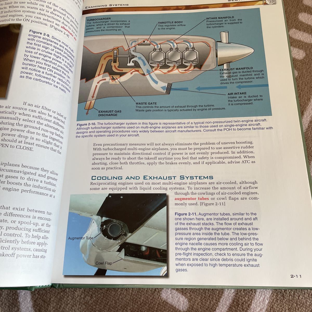　multi engine manual jeppesen発行　飛行機の教科書　双発機解説本　一部書き込みあり　返品不可　飛行機免許　faa_画像2