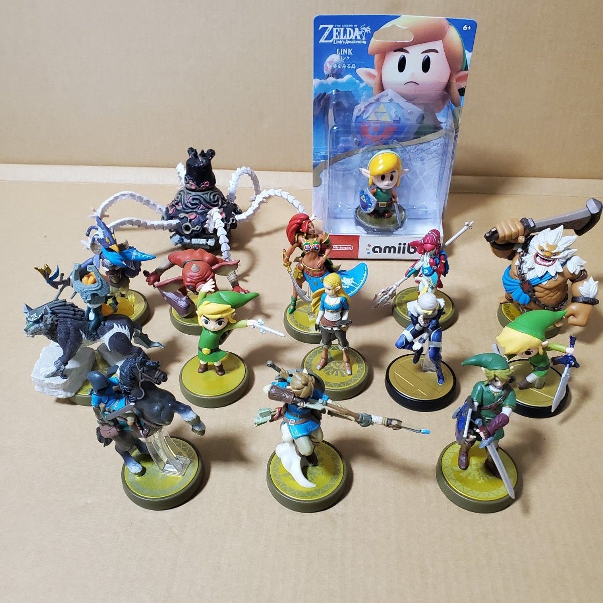 amiibo ゼルダの伝説 ガーディアン リンク弓 騎乗 ガノンドロフ-