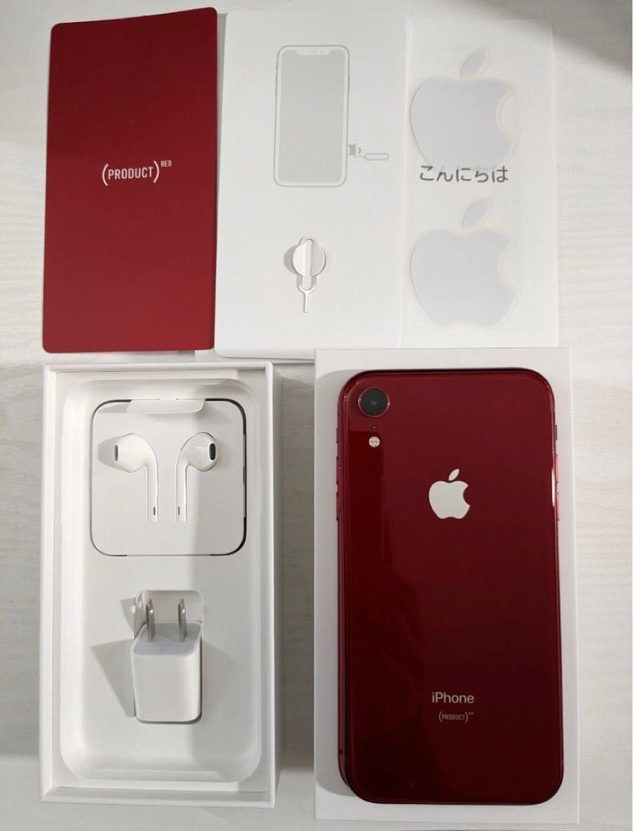 iPhone XR 64 GB SIMフリー レッドApple｜PayPayフリマ