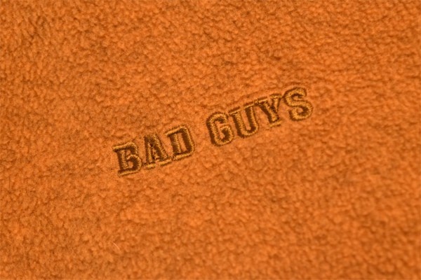 美品*BAD GUYS バッドガイズ*デサント*茶*メンズ*フリースジャケット*フリース*キルティング*90s*古着*M*アウトドア*キャンプ*釣り*春秋冬_画像3