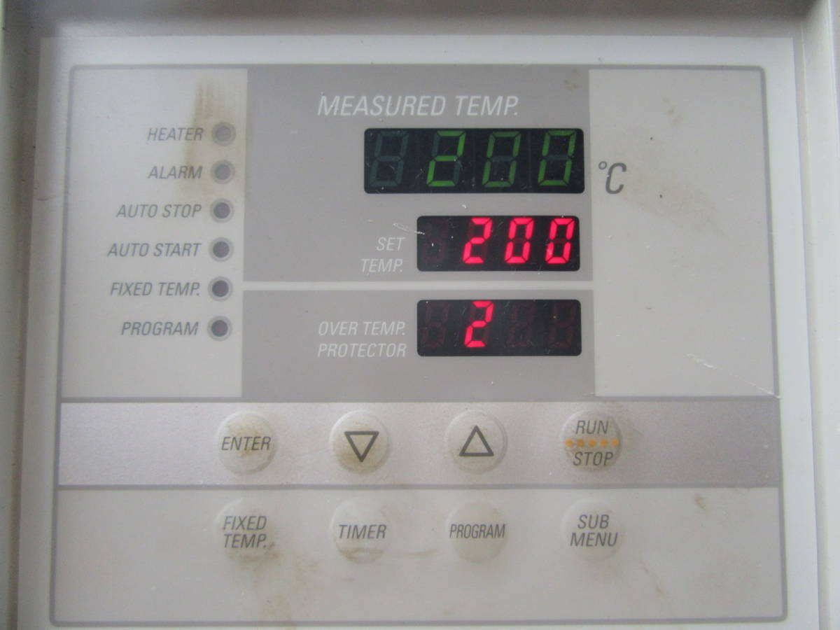 油谷 №1009 ヤマト科学 DKG810 200V 送風定温恒温器 恒温槽 定温乾燥機 オートクレーブ インキュベーター 庫内サイズ600×520×高1000㎜_画像3
