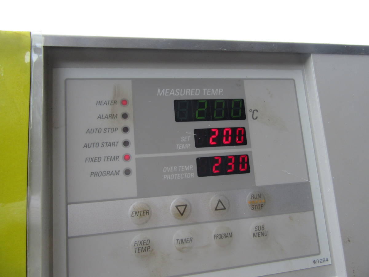 油谷 №1009 ヤマト科学 DKG810 200V 送風定温恒温器 恒温槽 定温乾燥機 オートクレーブ インキュベーター 庫内サイズ600×520×高1000㎜_画像4