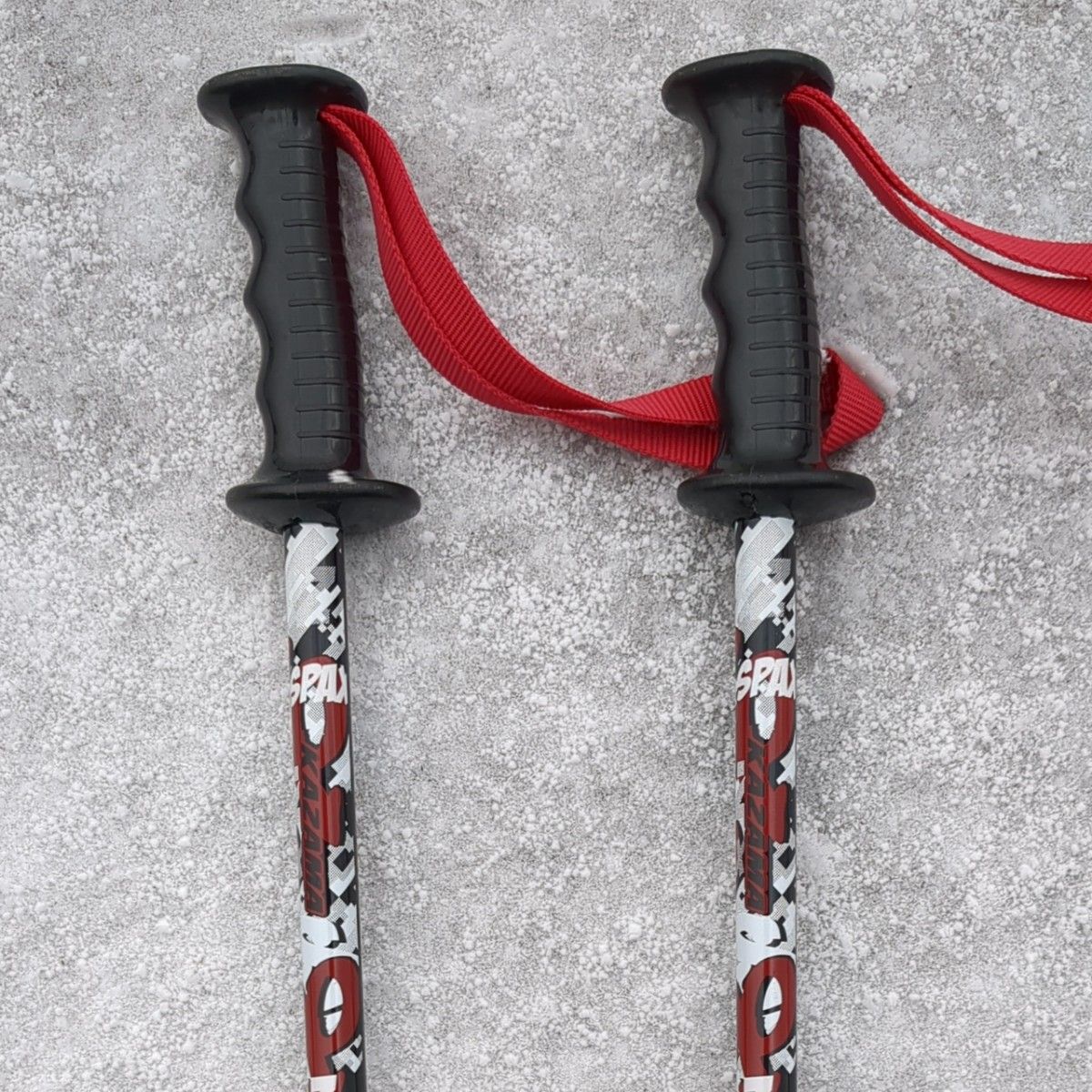 【美品】子供 kazama SPAX スキー板 ストック ブーツ
