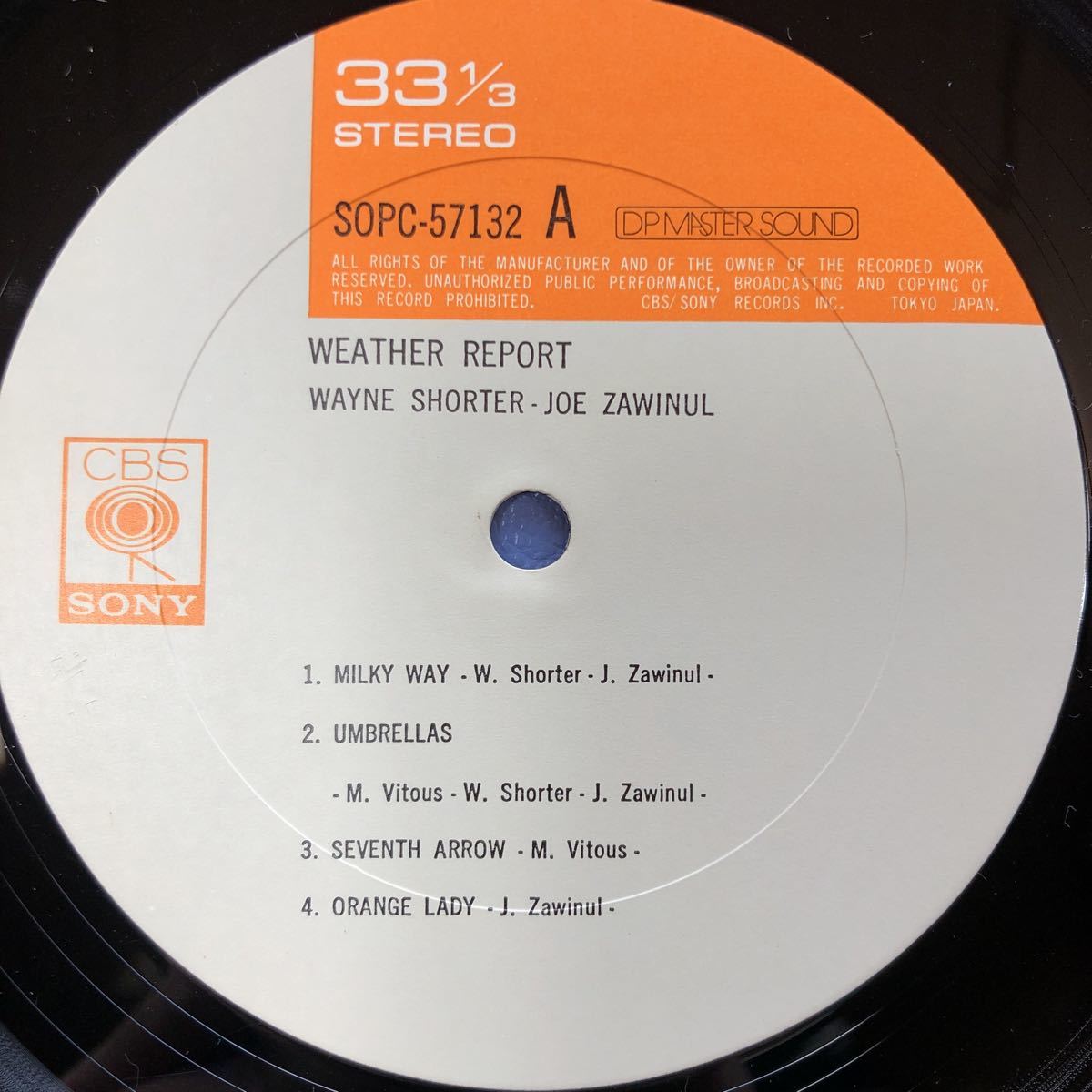 Weather Report ウェザー・リポート LP レコード 5点以上落札で送料無料B_画像3