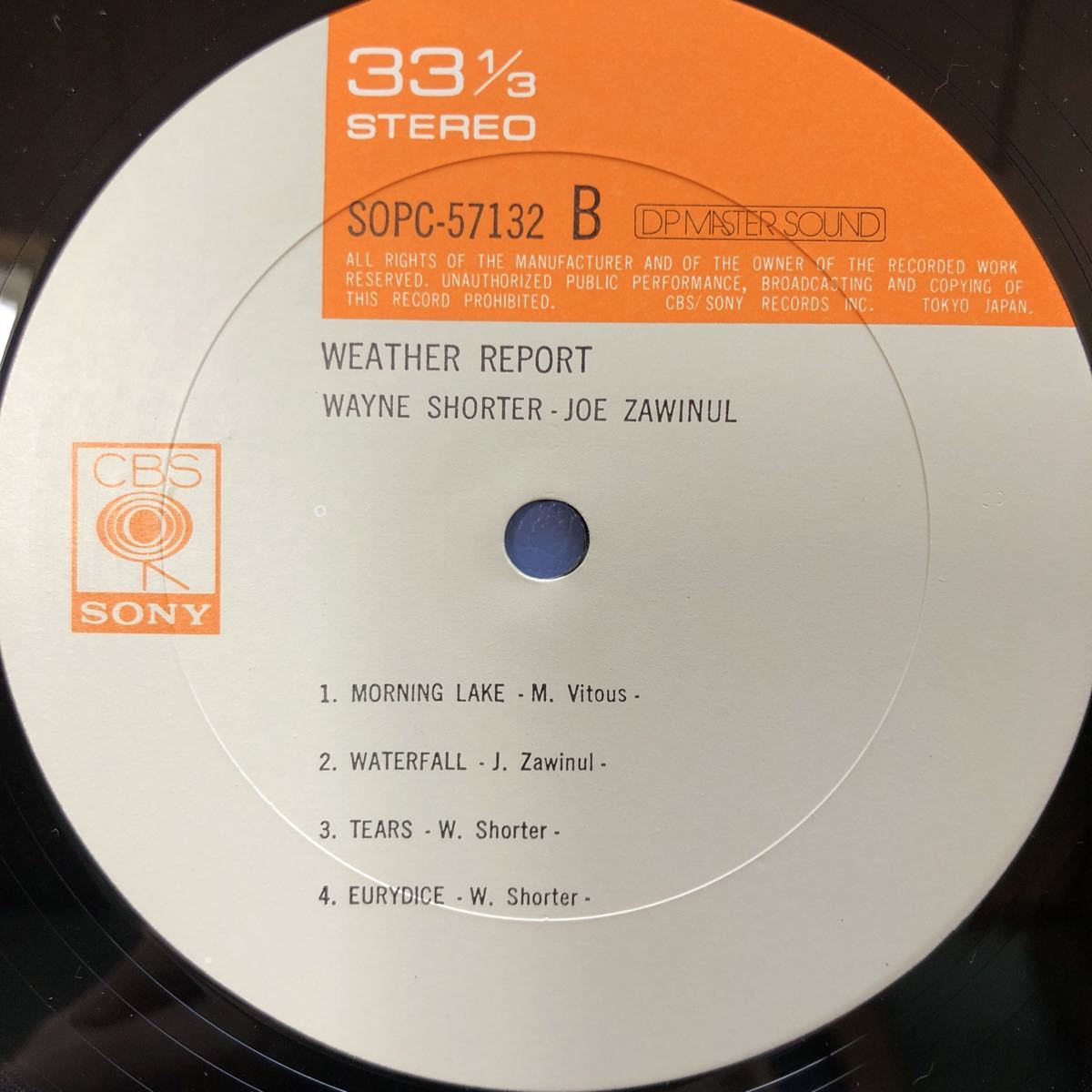 Weather Report ウェザー・リポート LP レコード 5点以上落札で送料無料B_画像4
