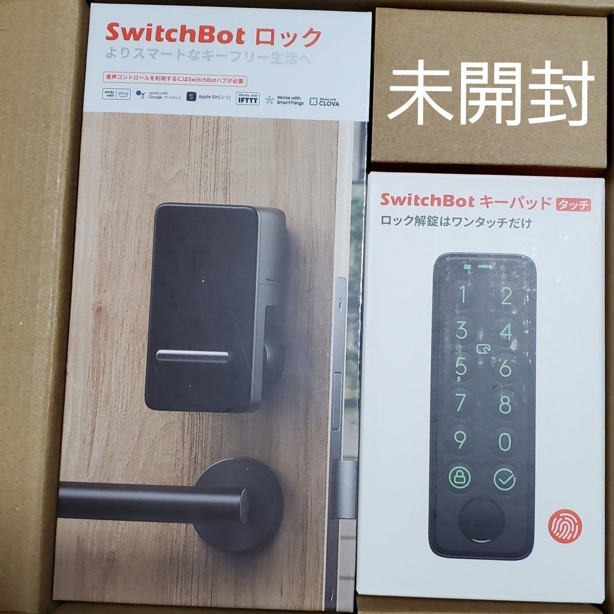 新品未開封】 SwitchBot スマートロック 指紋認証パッド セット｜Yahoo
