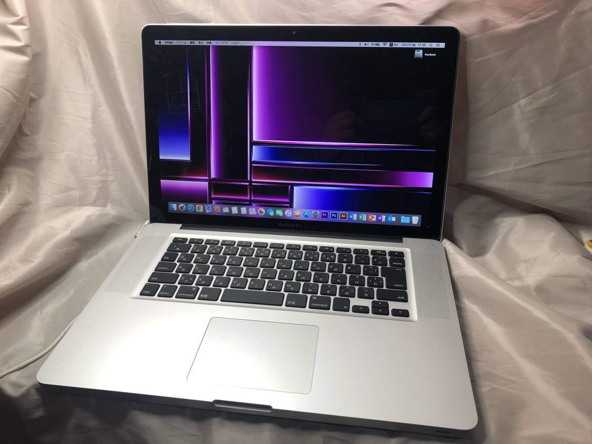 ☆美品！カスタムモデル MacBook Pro 15inch A1286 Core I7 大容量 1TB