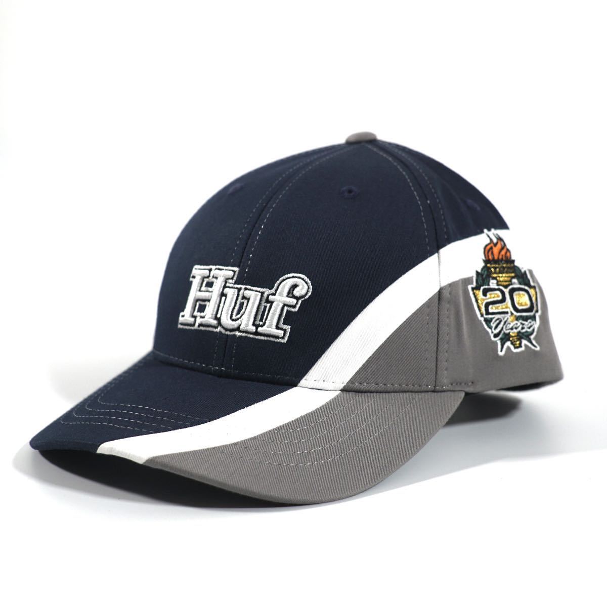 ◆20th◆HUF DAYTONA CAP/20周年記念　カーブキャップ　ハフ　デイトナキャップ　DAYTONA HAT_画像2