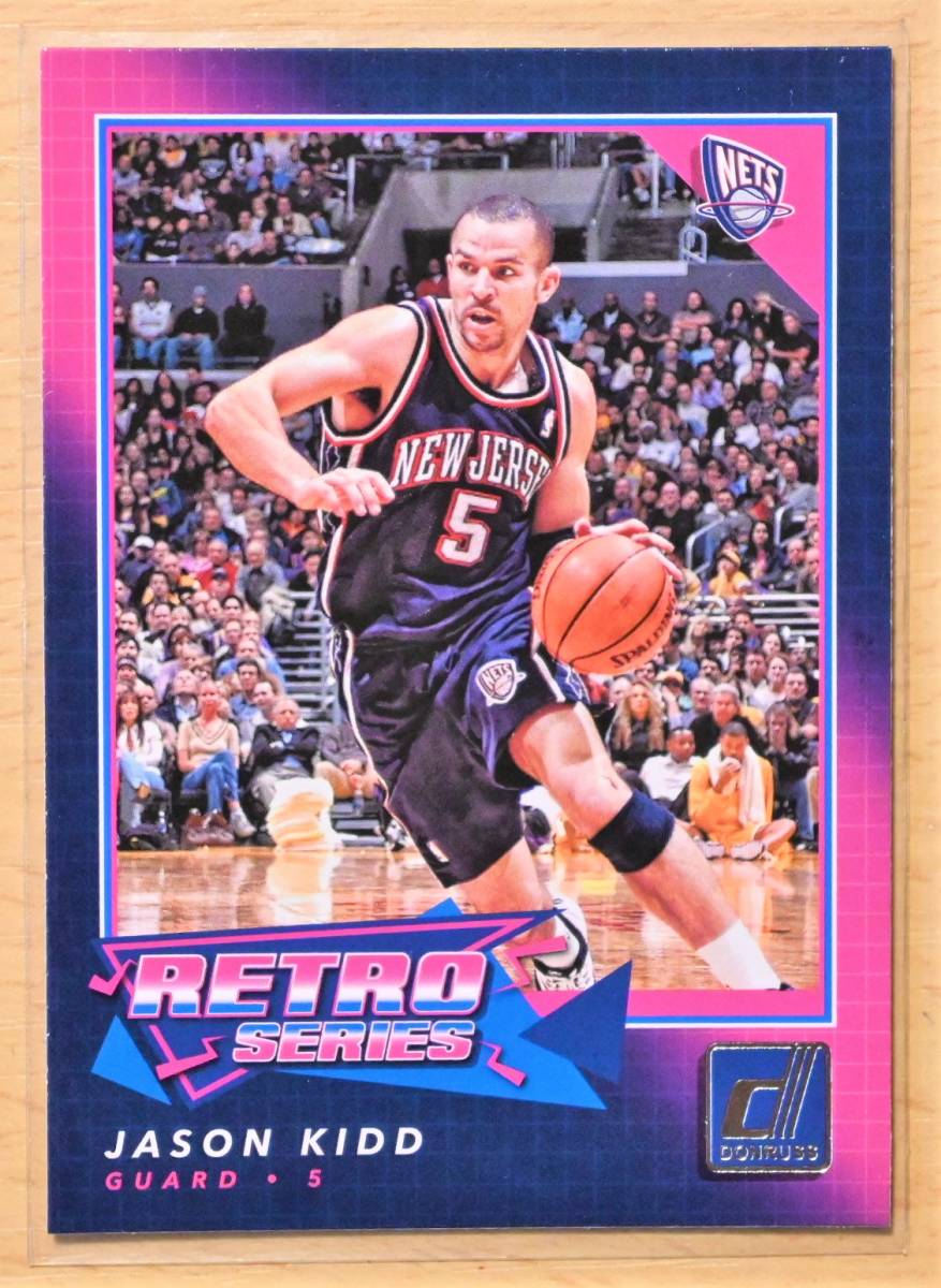 JASON KIDD (ジェイソン・キッド) 2017 RETRO SERIES トレーディングカード 22 【NBA,ネッツ,NETS,】_画像1