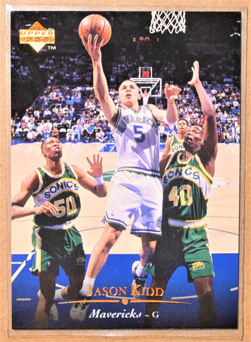 JASON KIDD (ジェイソン・キッド) 1995 トレーディングカード 【NBA UPPER DECK ダラス・マーベリックス Dallas Mavericks】_画像1