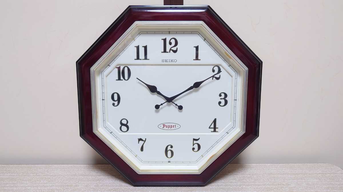 Yahoo!オークション - SEIKO Puppet セイコー パペット 壁掛け Yahoo!オークション - SEIKO Puppet セイコー パペット 壁掛け