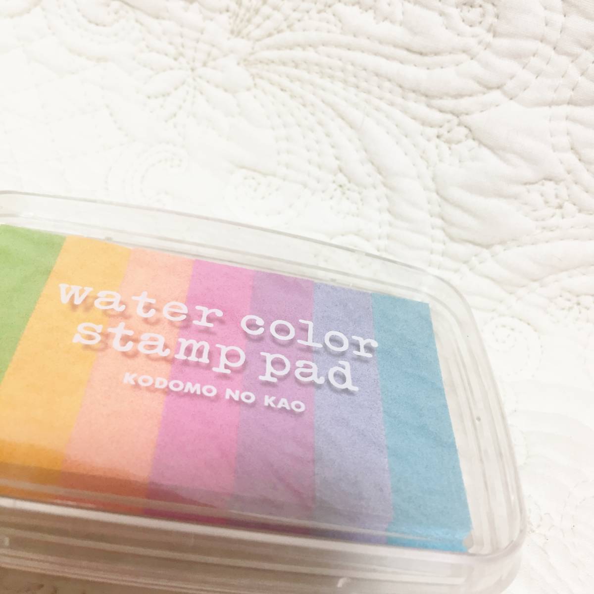 新品　Water color stamp pad　ウォーターカラースタンプパッド　ジェリービーン_画像8