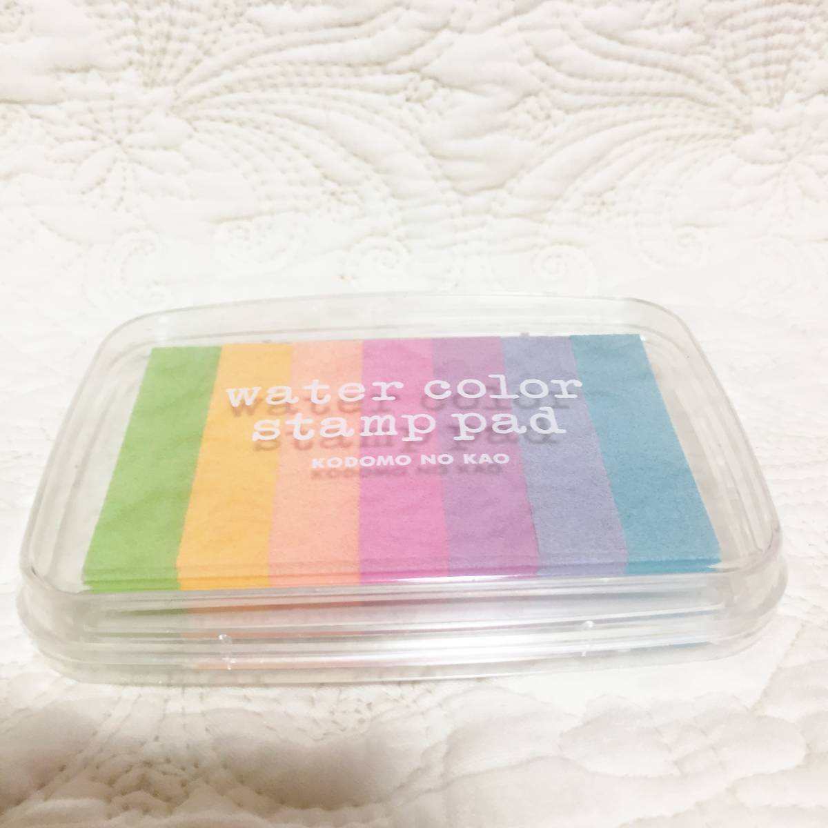 新品　Water color stamp pad　ウォーターカラースタンプパッド　ジェリービーン_画像3