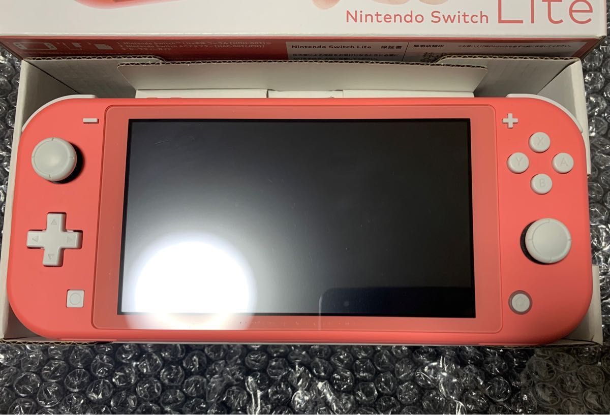 Nintendo Switch Lite スプラトゥーン3 セット　おまけ付き　スイッチライト　コーラル